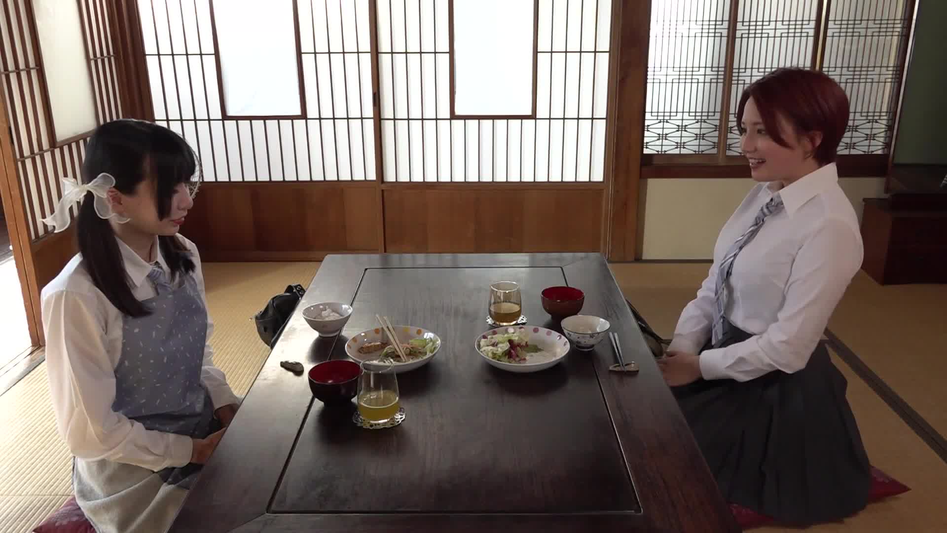 Kisses, nails, uniforms and lesbians. Hinano Yuna lesbians have been released. A rural yukkuri word woven together by two beautiful F-cup girls. - AV大平台-Chinese Subtitles, Adult Films, AV, China, Online Streaming