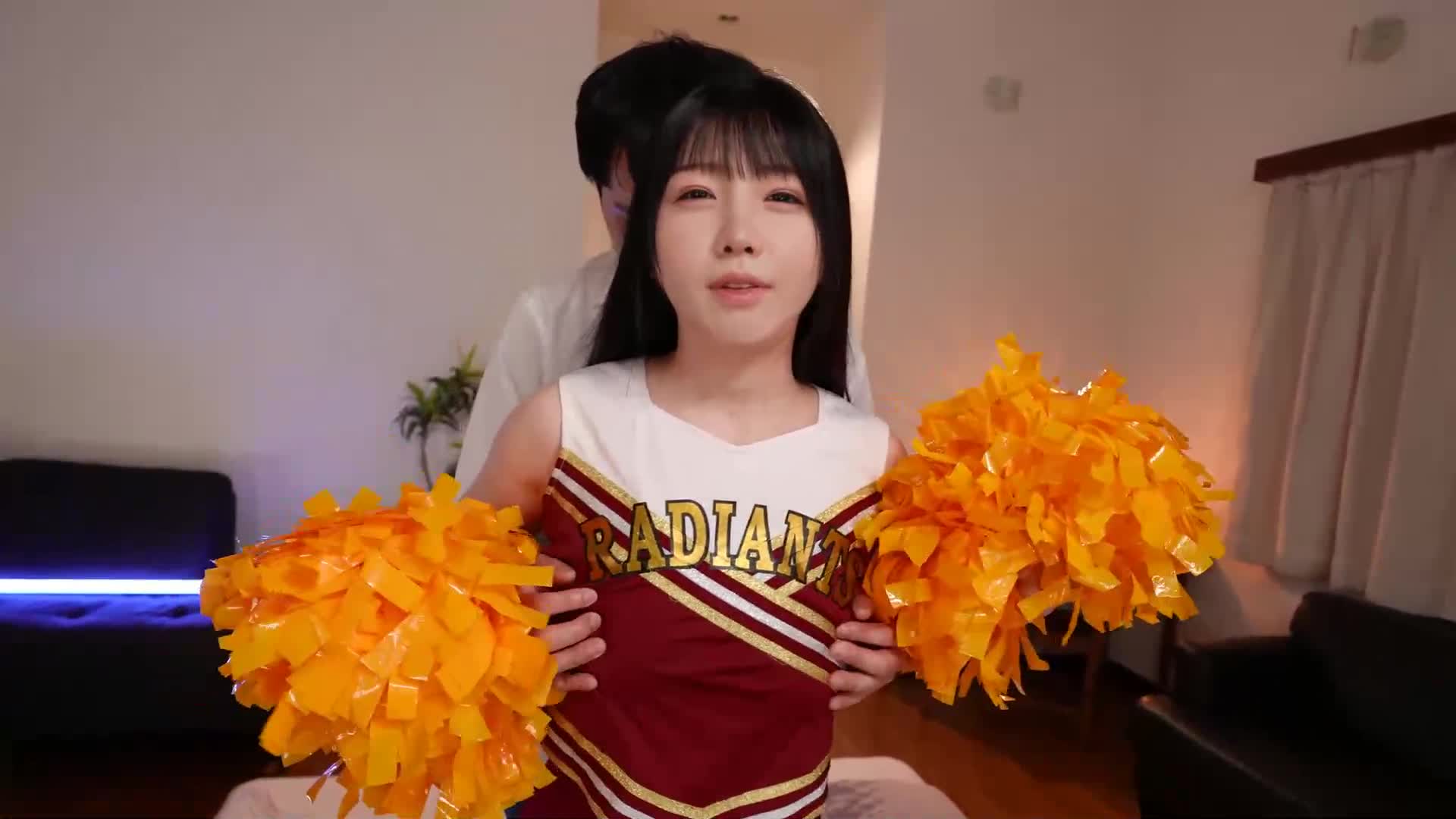 Amateur entry G-cup active cheerleader Sunflower - AV大平台-Chinese Subtitles, Adult Films, AV, China, Online Streaming